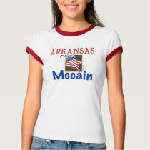 Arkansas for Mccain Tshirt by mccain2008 Arkansas for Mccain Tshirt
