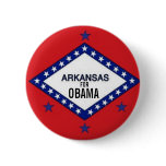 ARKANSAS FOR OBAMA Button