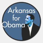 Arkansas for Obama Stickers