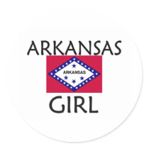 ARKANSAS GIRL STICKER