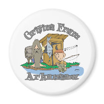 Arkansas Hillbilly Fridge Magnet