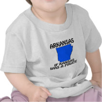 Arkansas - If Kansas Was A Pirate T-shirt