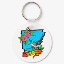 Arkansas keychains by GeographyTees Arkansas keychains