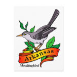 arkansas mockingbird post cards