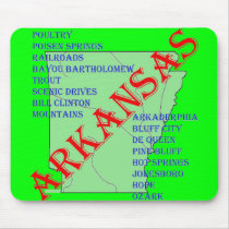 ARKANSAS MOUSEPAD