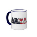 Arkansas Mug by deesbasenjis Arkansas Mug