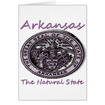 Arkansas Natural State Seal Cards