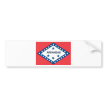 Arkansas  Official State Flag bumper stickers
