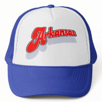 Arkansas open swoop cap hats by Duncan_Reed Arkansas open swoop cap hats