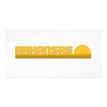 Arkansas Customized Photo Card