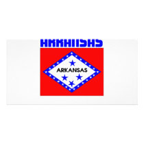 Arkansas Personalized Photo Card