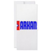 Arkansas Personalized Rack Card