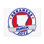 Arkansas Robert Burck Postcard