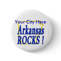 Arkansas Rocks ! buttons by TShirtDotCom Arkansas Rocks ! buttons
