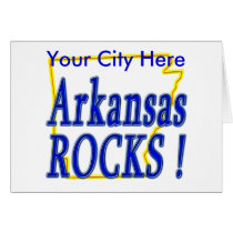 Arkansas Rocks ! cards by TShirtDotCom Arkansas Rocks ! cards