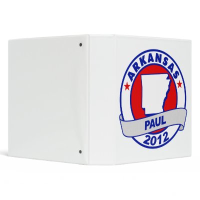 Arkansas Ron Paul Binder by usalovespaul