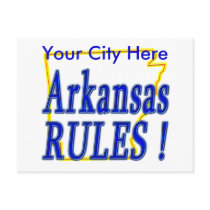 Arkansas Rules ! postcards by TShirtDotCom Arkansas Rules ! postcards