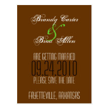 Arkansas Save The Date Postcard