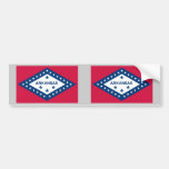 Arkansas State Flag Bumper Sticker