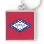 Arkansas State Flag Key Chain
