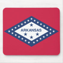 Arkansas State Flag Mouse Pad