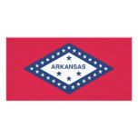 Arkansas State Flag Custom Photo Card