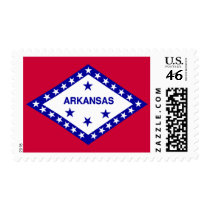 Arkansas State Flag Postage