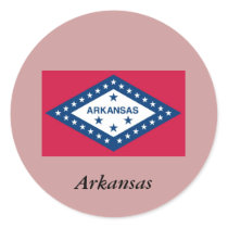 Arkansas State Flag stickers