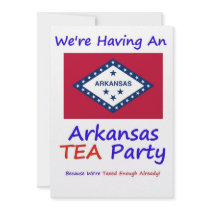 ARKANSAS T.E.A. PARTY INVITATIONS