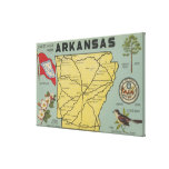 ArkansasLarge Letter ScenesArkansas Gallery Wrap Canvas