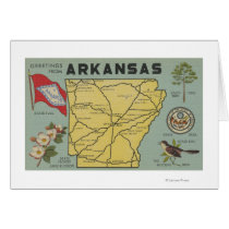 ArkansasLarge Letter ScenesArkansas Greeting Cards