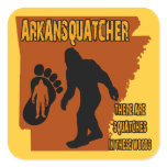 Arkansquatcher Square Sticker