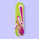 Arkazoid Space Battle Skateboard by funkee Arkazoid Space Battle Skateboard