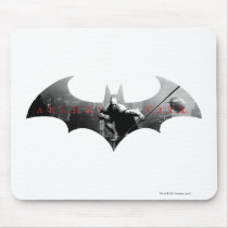 Arkham City Bat Symbol Mousepads