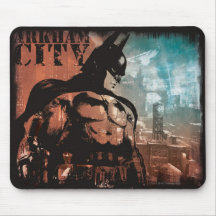 Arkham City Batman mixed media Mouse Pads