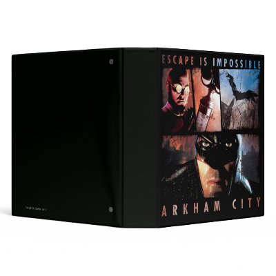 Arkham City Escape is Impossible Vinyl Binder by batman
