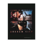 Arkham City Escape is Impossible Postcards