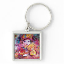 ARLECCHINO AND COLOMBINA  detail Keychain