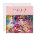 ARLECCHINO AND COLOMBINA ,red pink yellow ARLECCHINO AND COLOMBINA ,red pink yellow