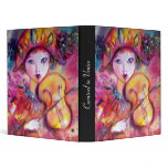 ARLECCHINO AND COLOMBINA / Venetian Carnival Masks Binders