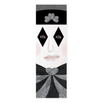 Arlecchino, Bookmark business cards by SeaAngel Arlecchino, Bookmark business cards