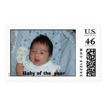 Arlene and Ashley 254, Baby of the  year postage