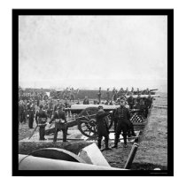 Arlington Gun Crew Drilling 1863 posters