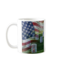 Arlington National Cemetery, American Flag Mug