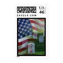Arlington National Cemetery, American Flag Postage