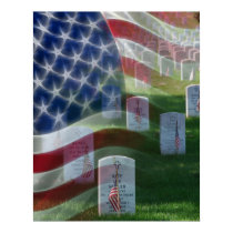 Arlington National Cemetery, American Flag posters by KahunaLuna Arlington National Cemetery, American Flag posters
