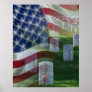 Arlington National Cemetery, American Flag Poster