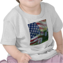 Arlington National Cemetery, American Flag Tshirts