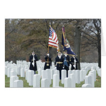 Arlington National Cemetery Honor Guard Greeting Cards
