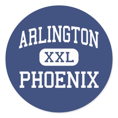 Arlington - Phoenix - High - Saint Paul Minnesota Sticker by customteamsportswear